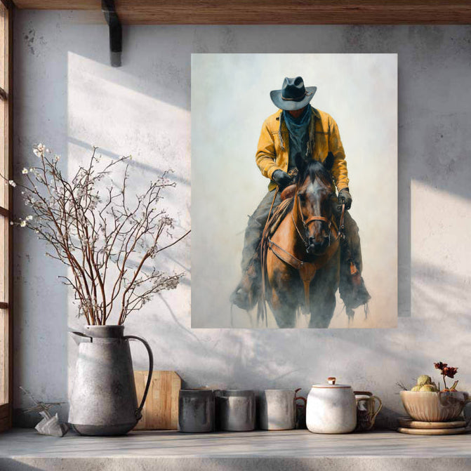 Cowboy & Horse