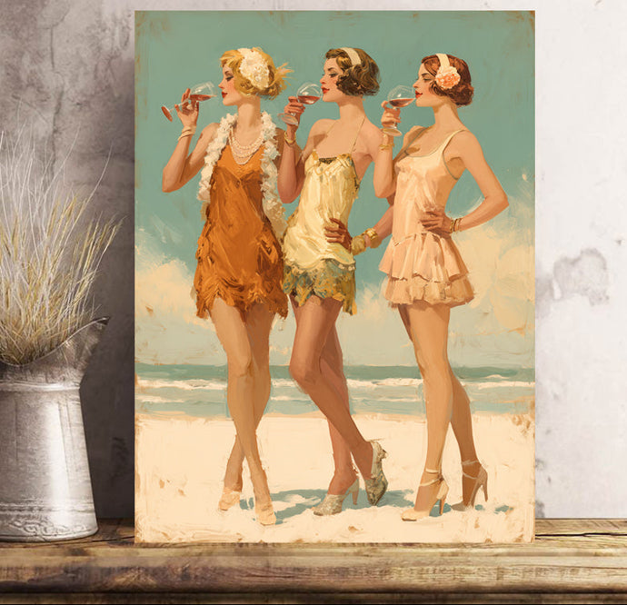 Ladies at the Beach