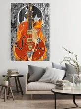 Nashville Guitar- Flames