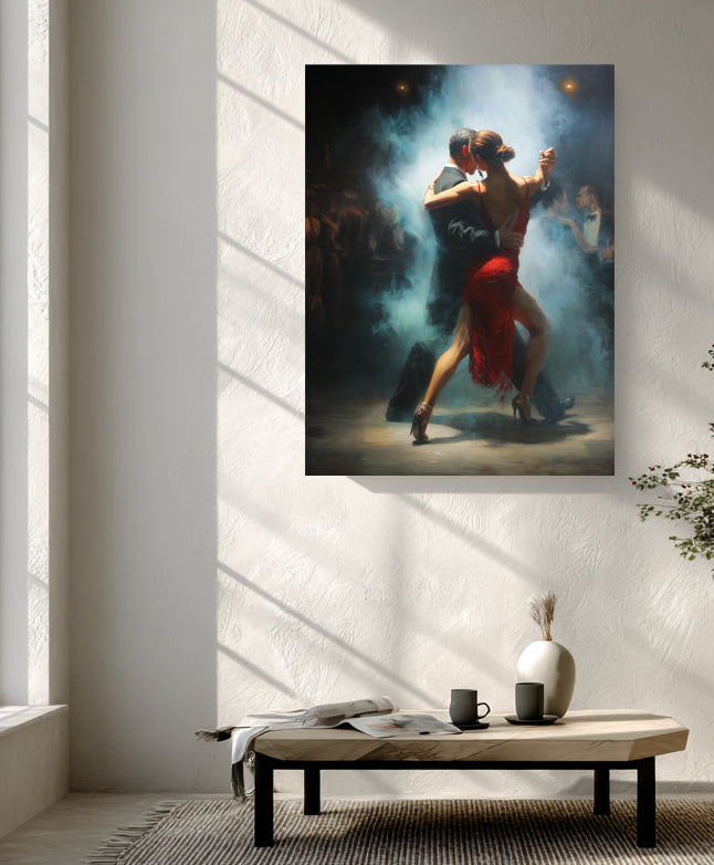 tango dancers art